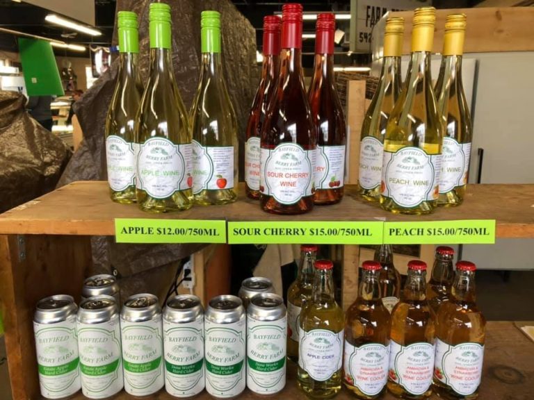 Bayfield Berry Farm Berries Baked Goods Wine Cider Spirits More